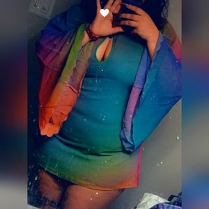 Ombre dress by The hippieshake